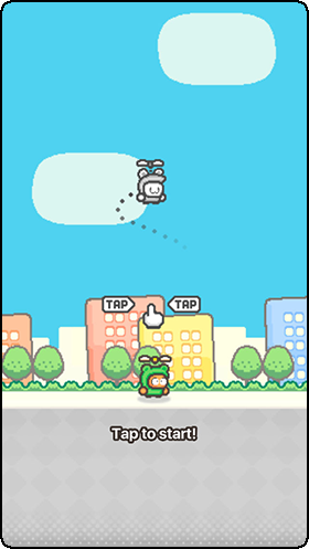 Swing Copters 2 Gameplay 1
